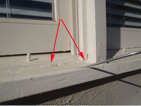Duluth Home Inspector Reports Window Sill Decay